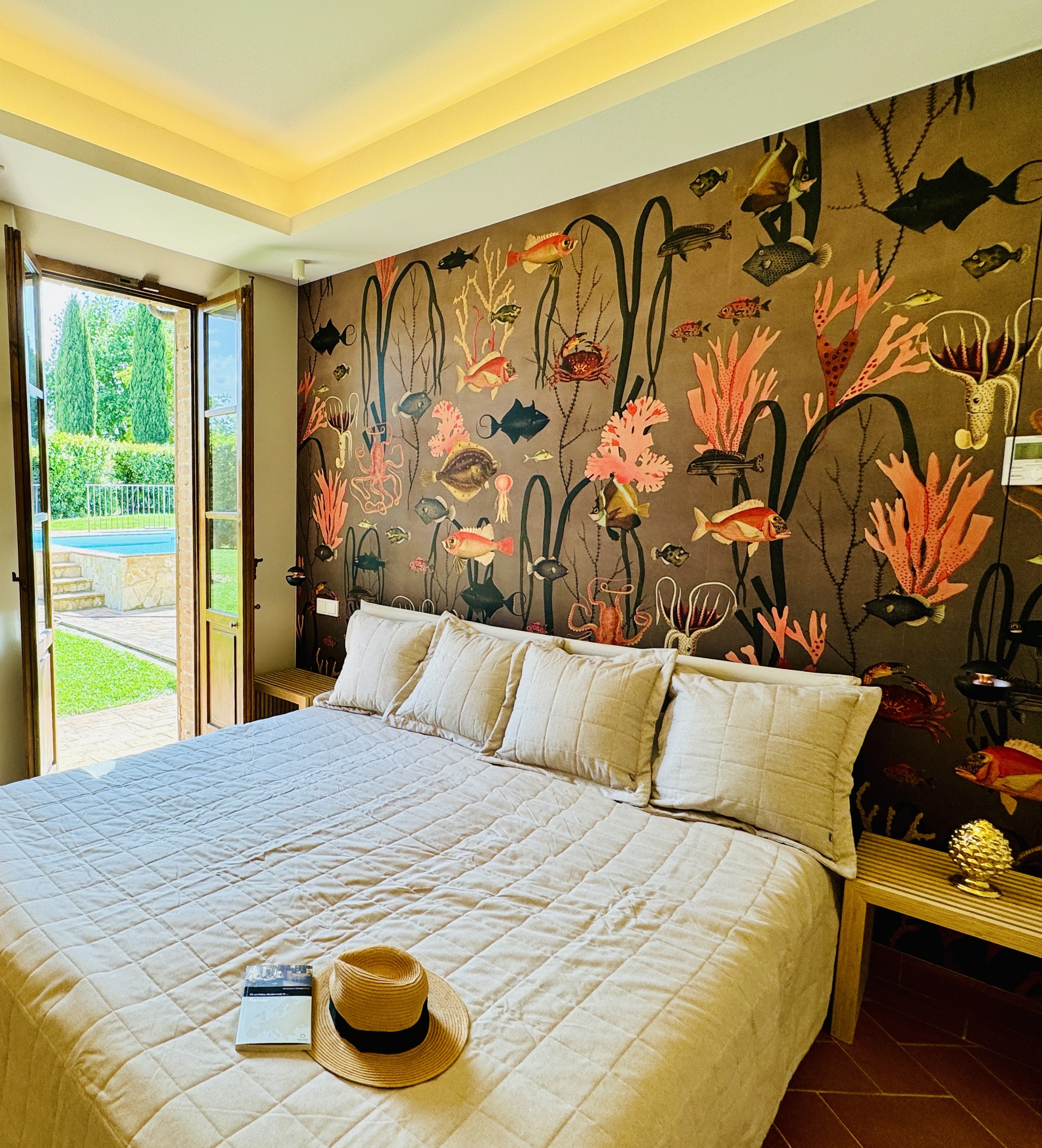 Master Bedroom 2 with Chianti view