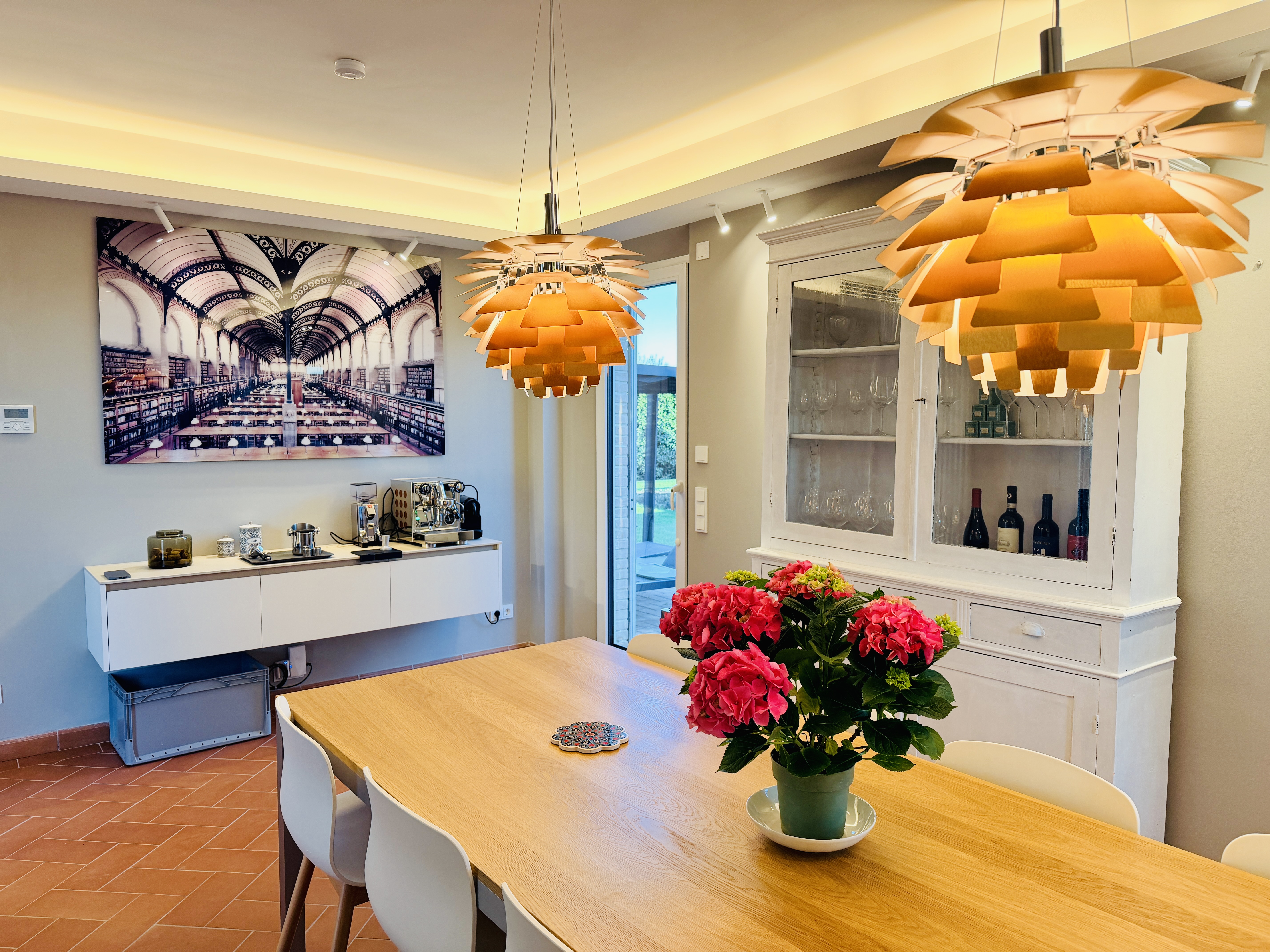 Kitchen with garden access